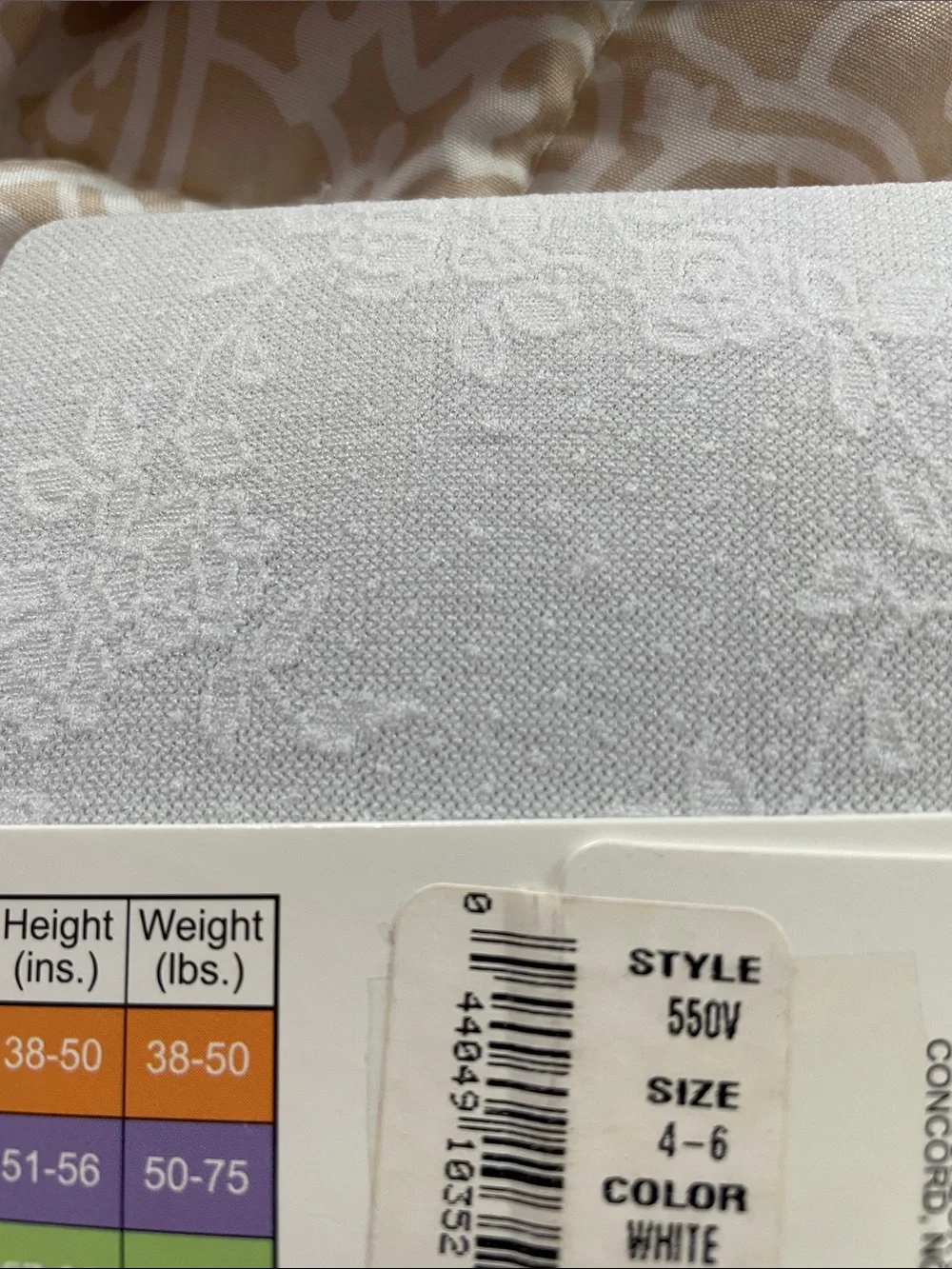 Girls Tights Pack — White and Cream